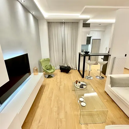 Apartment One Bedroom Modern In Lycabettus - 61sq Meters *